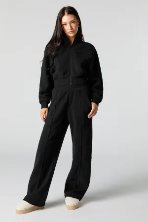 Active Polar Fleece Wide Leg Pant