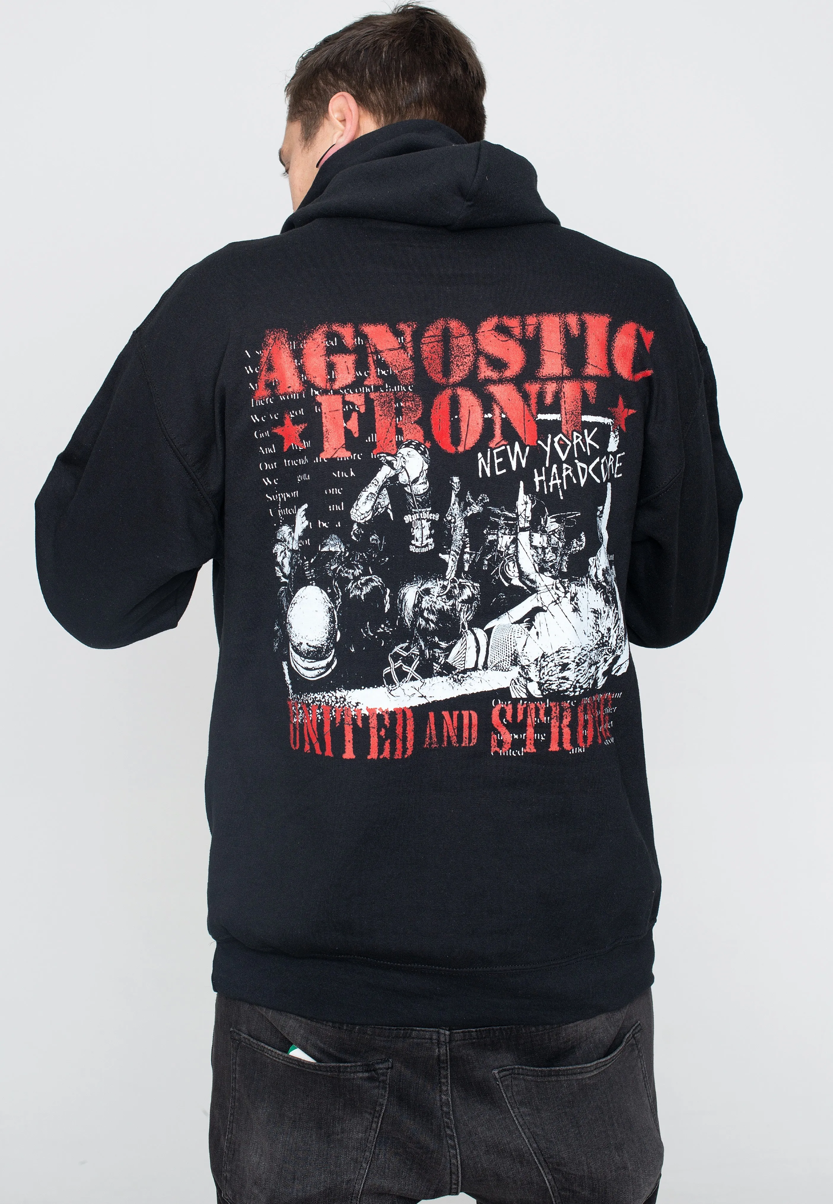 Agnostic Front - United And Strong - Hoodie