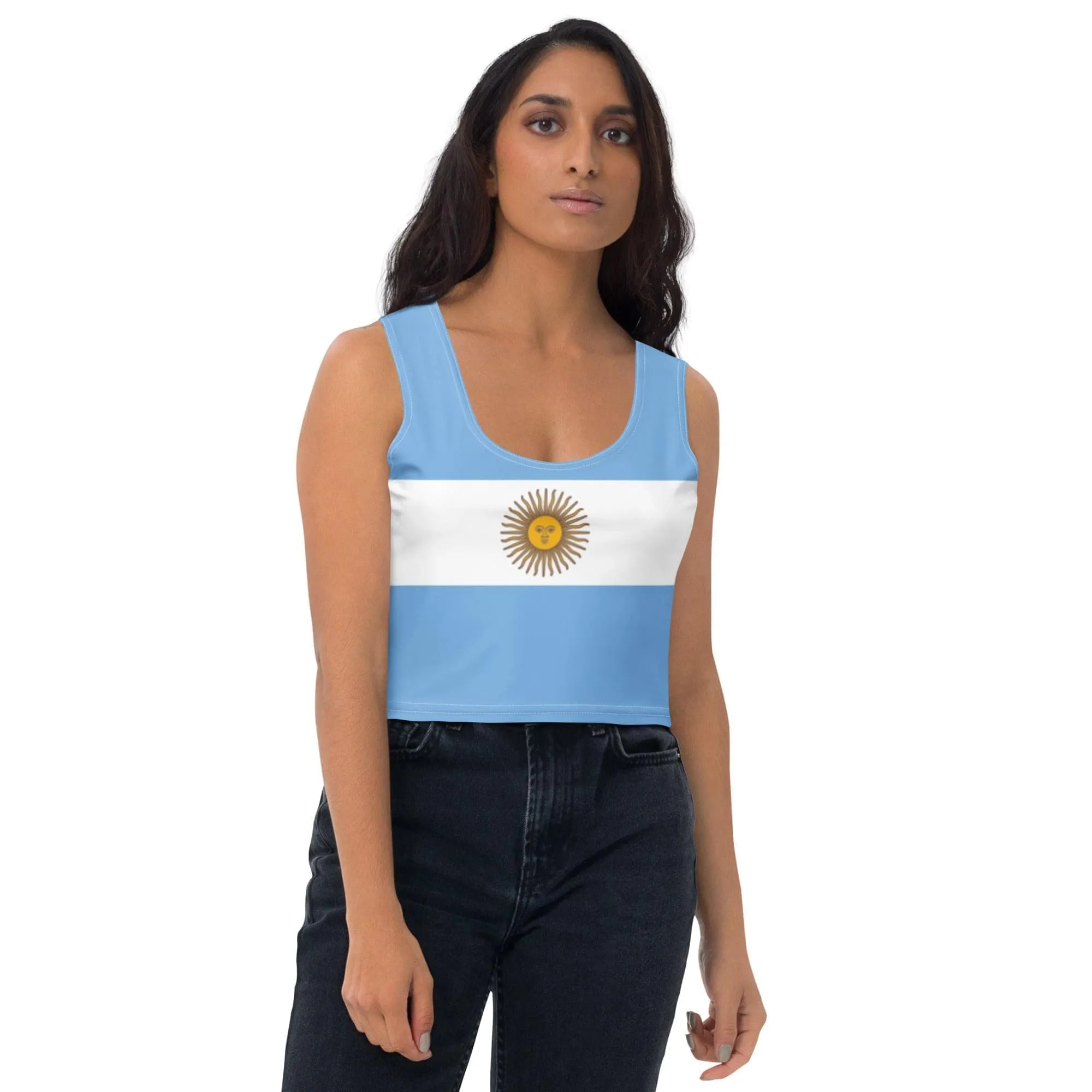 Argentina Crop Top / Clothing Argentina Flag