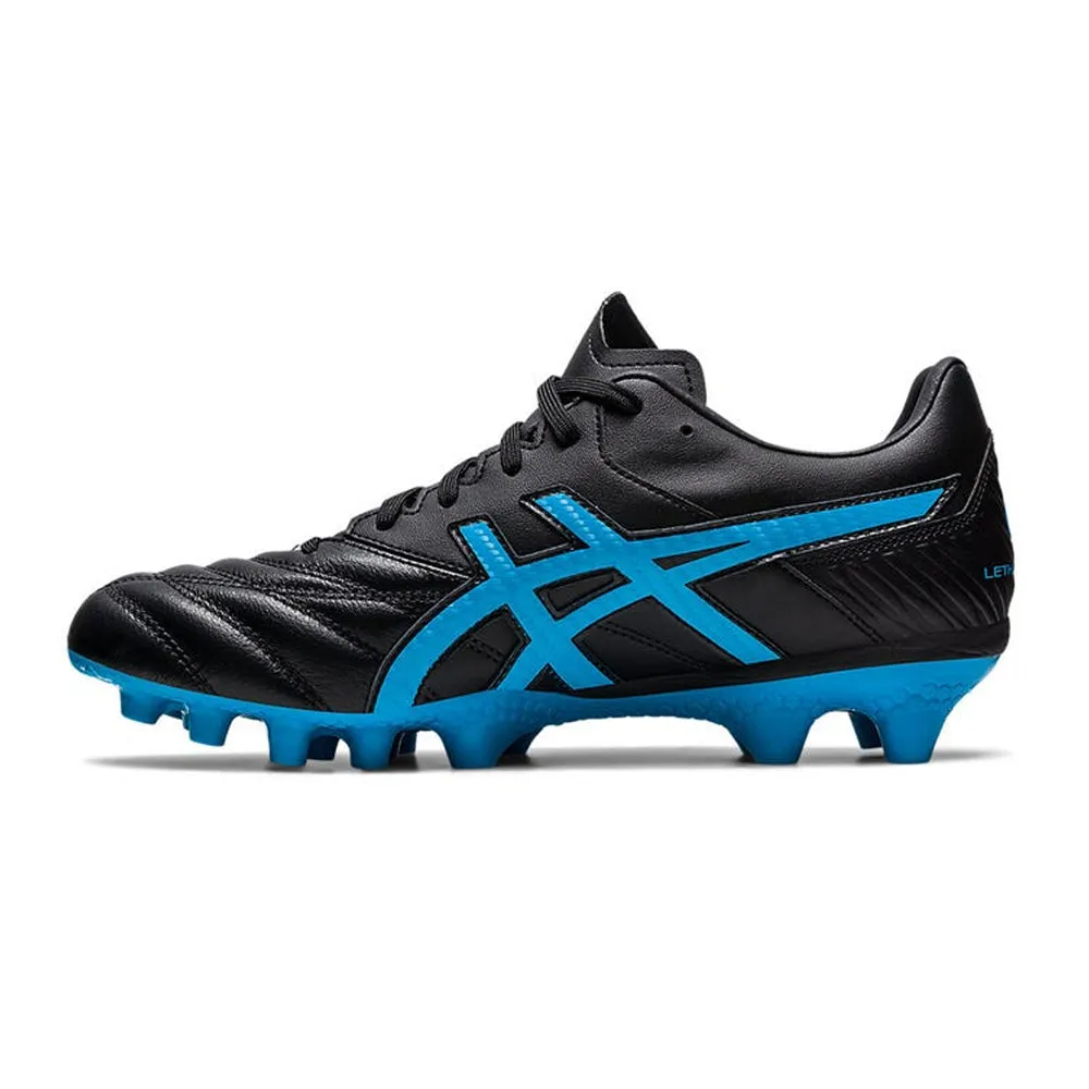 Asics Lethal Flash IT 2 FG Football Boots (Black/Blue)