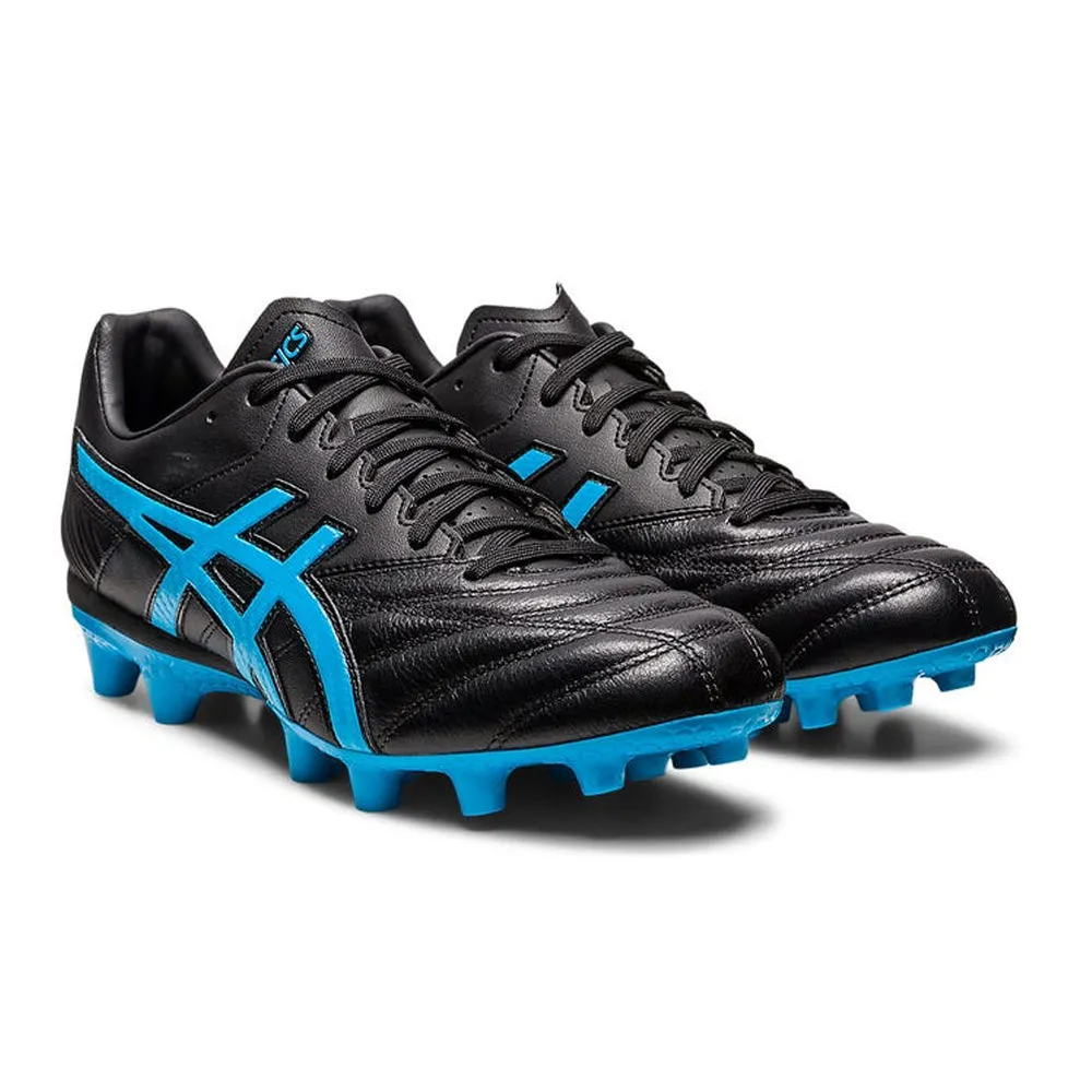 Asics Lethal Flash IT 2 FG Football Boots (Black/Blue)