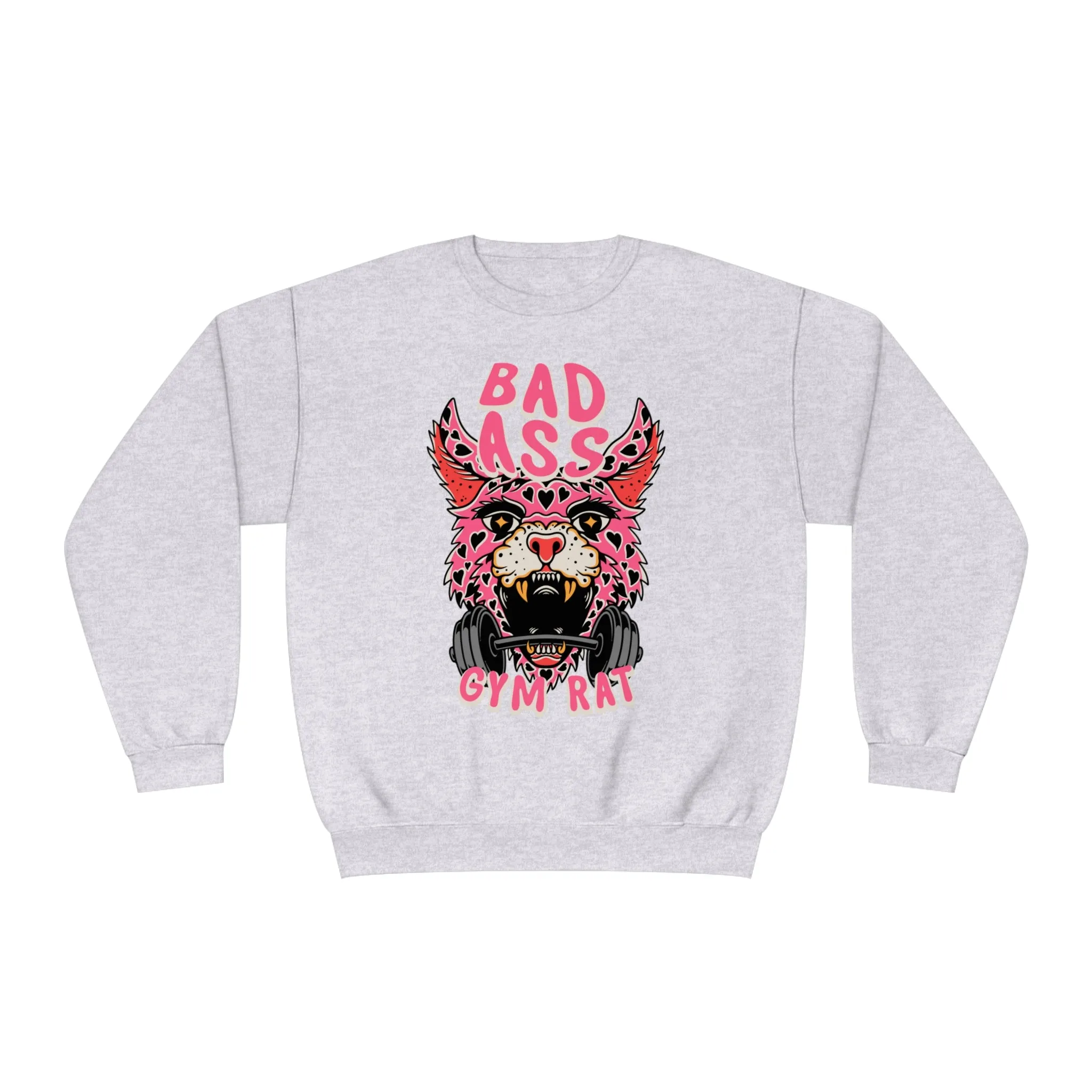 BADASS GYM RAT - CREWNECK