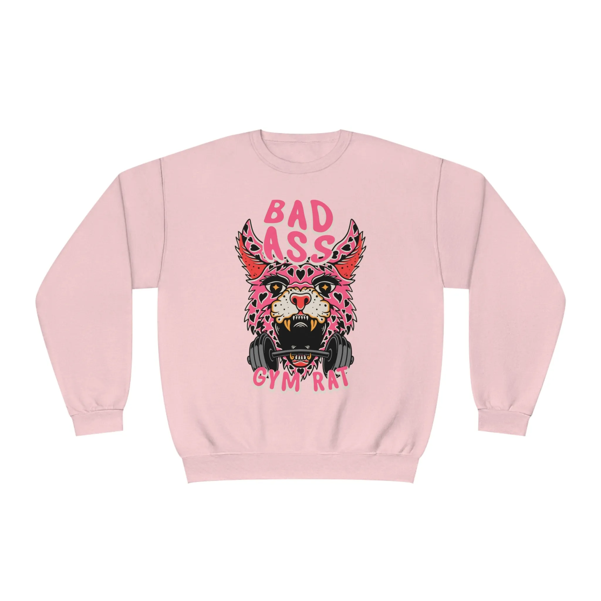 BADASS GYM RAT - CREWNECK