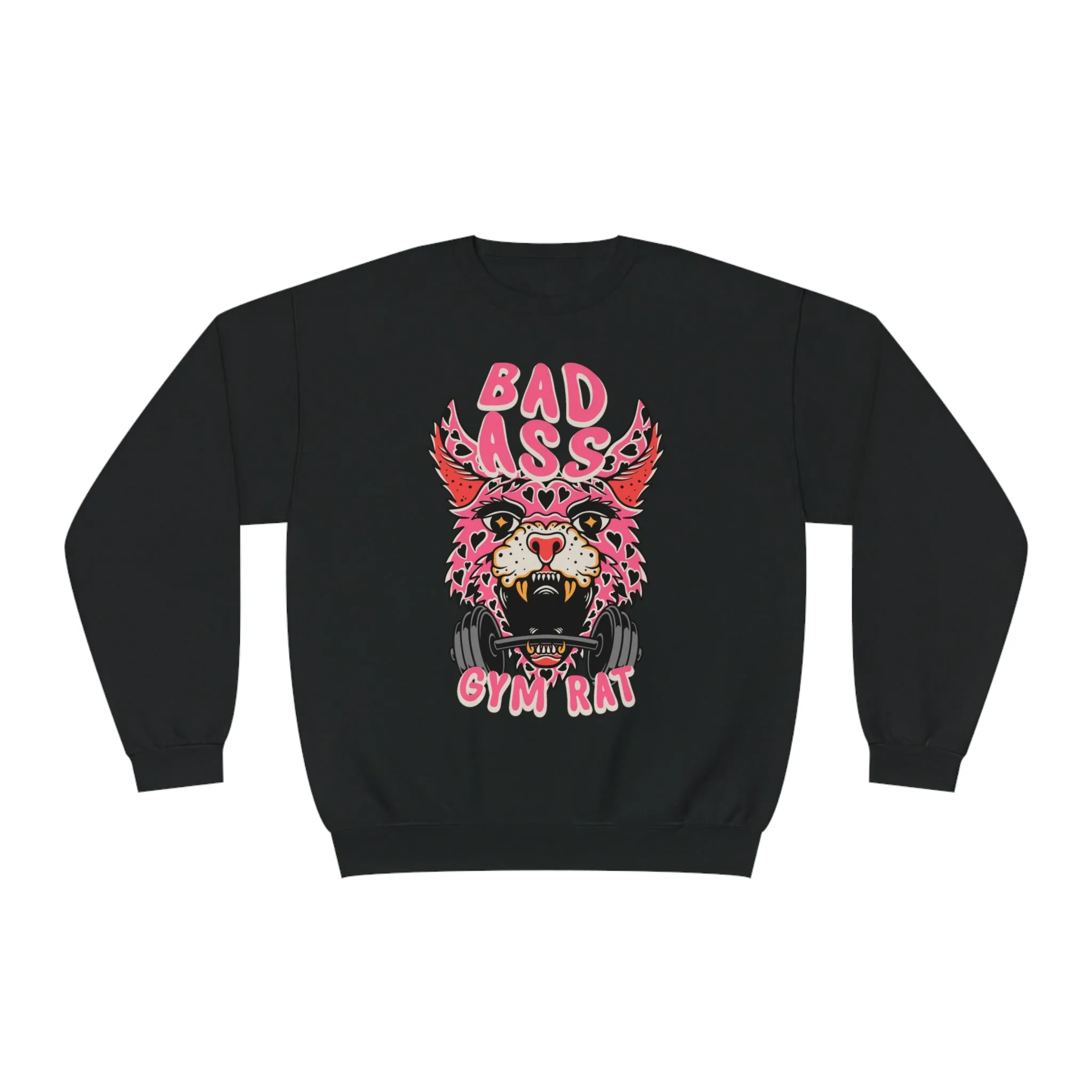 BADASS GYM RAT - CREWNECK