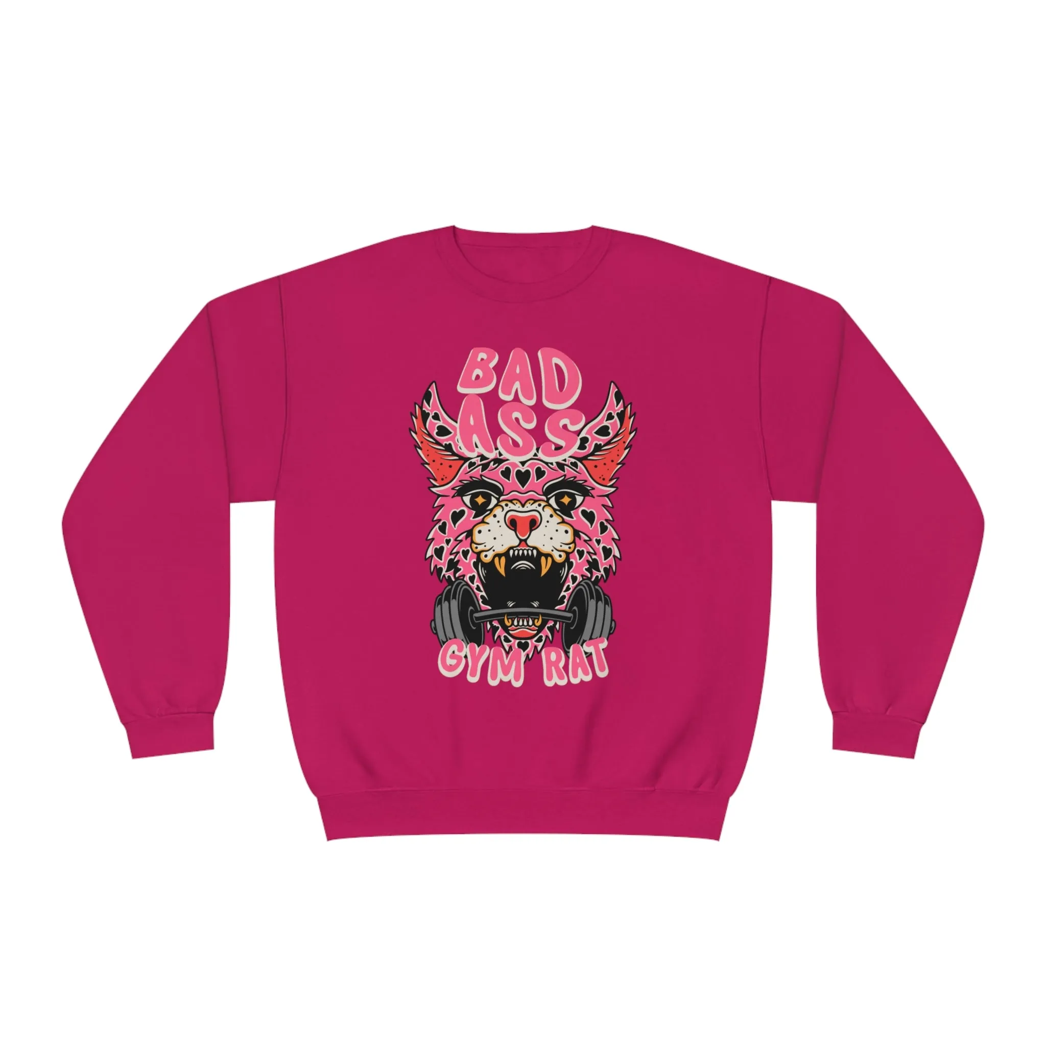 BADASS GYM RAT - CREWNECK