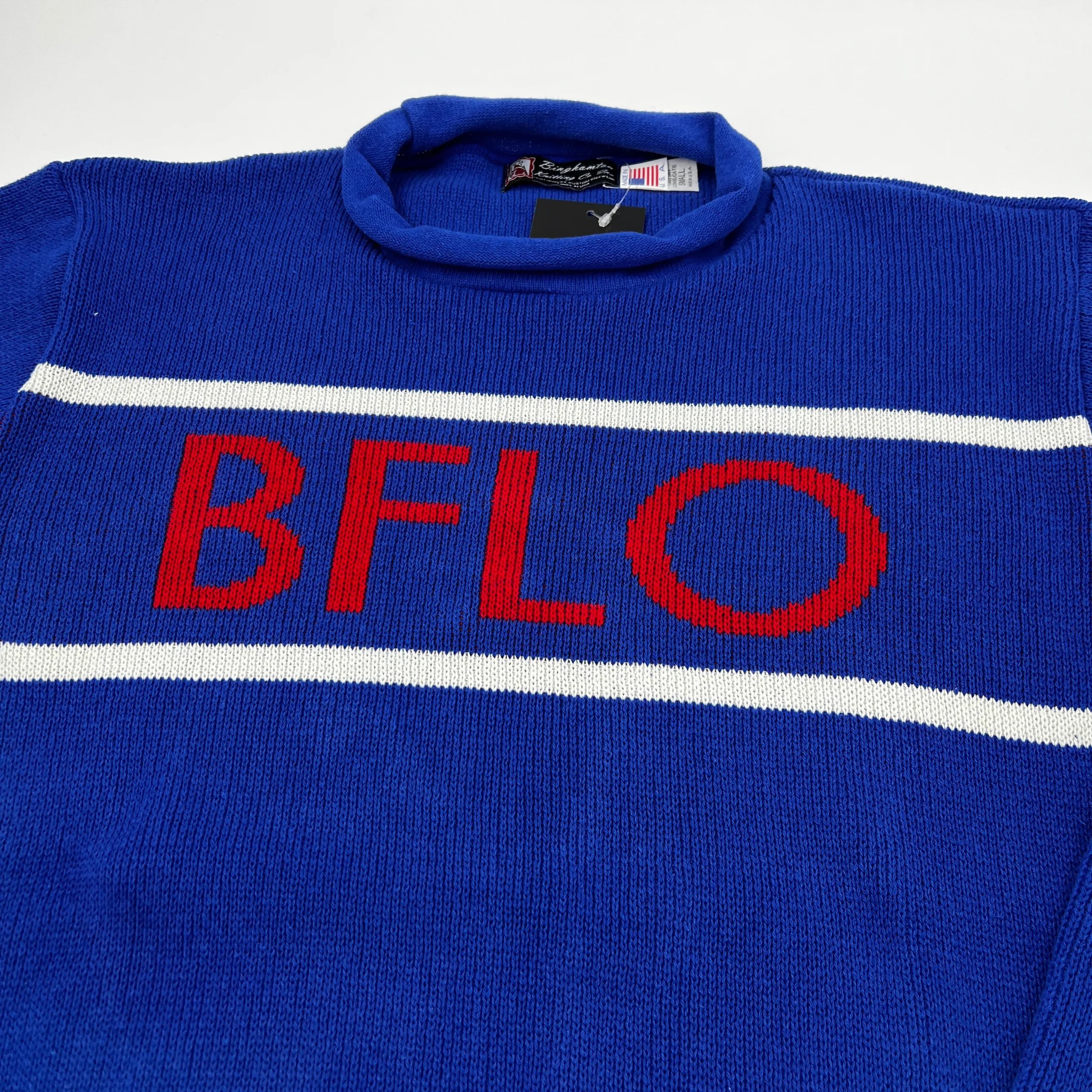 BFLO Royal Blue Rollneck High Quality Pullover Sweater