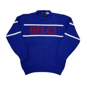 BFLO Royal Blue Rollneck High Quality Pullover Sweater