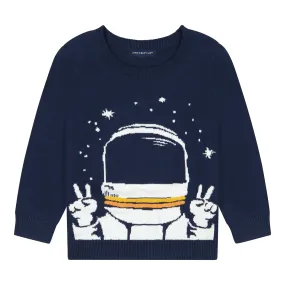 Boys Graphic Print Sweater