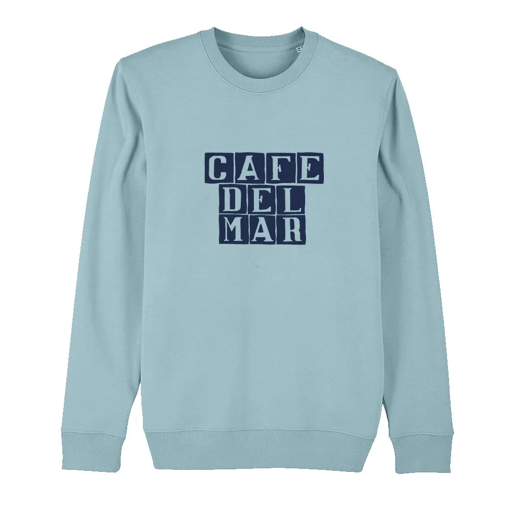 Café del Mar Blue Tile Logo Unisex Sweatshirt