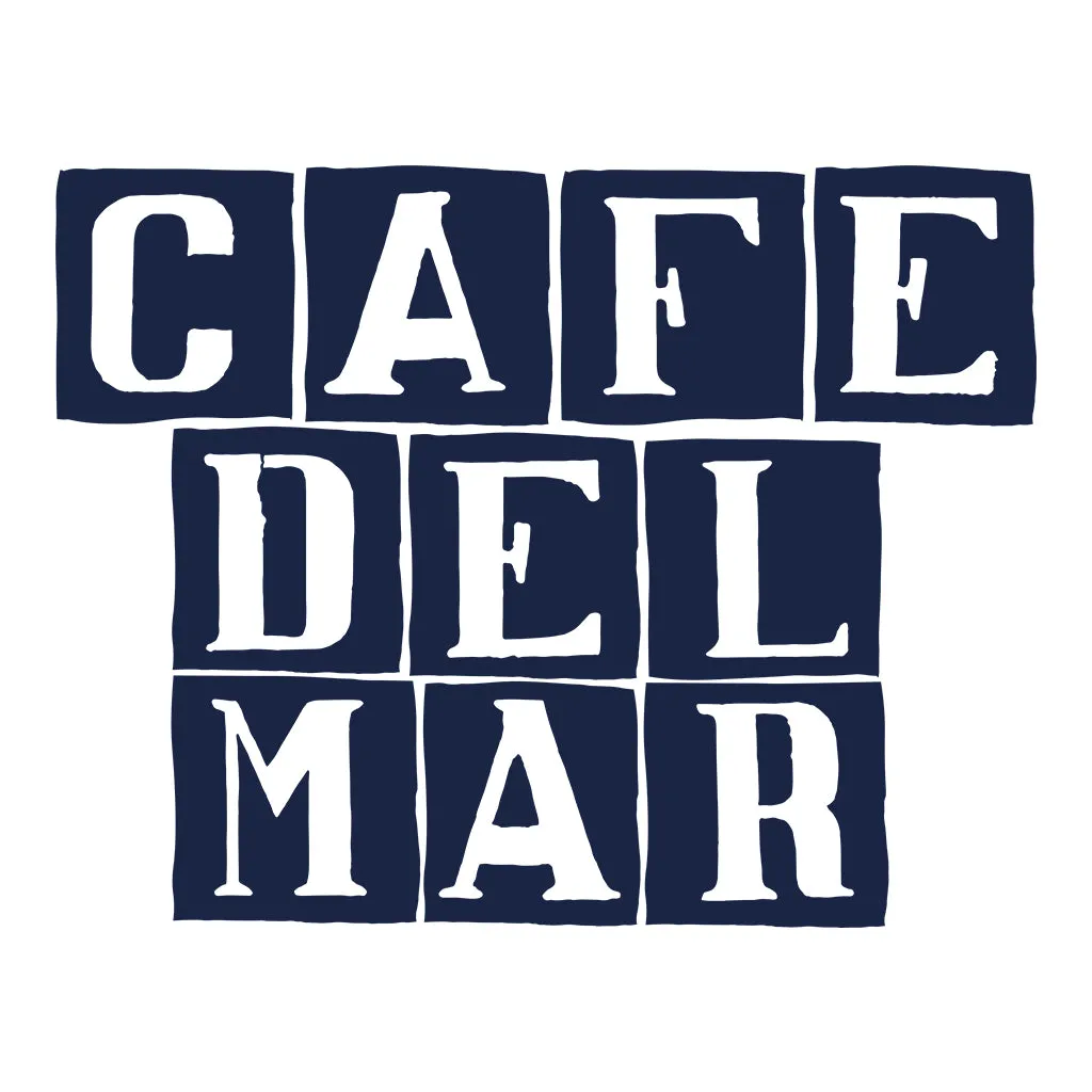 Café del Mar Blue Tile Logo Unisex Sweatshirt