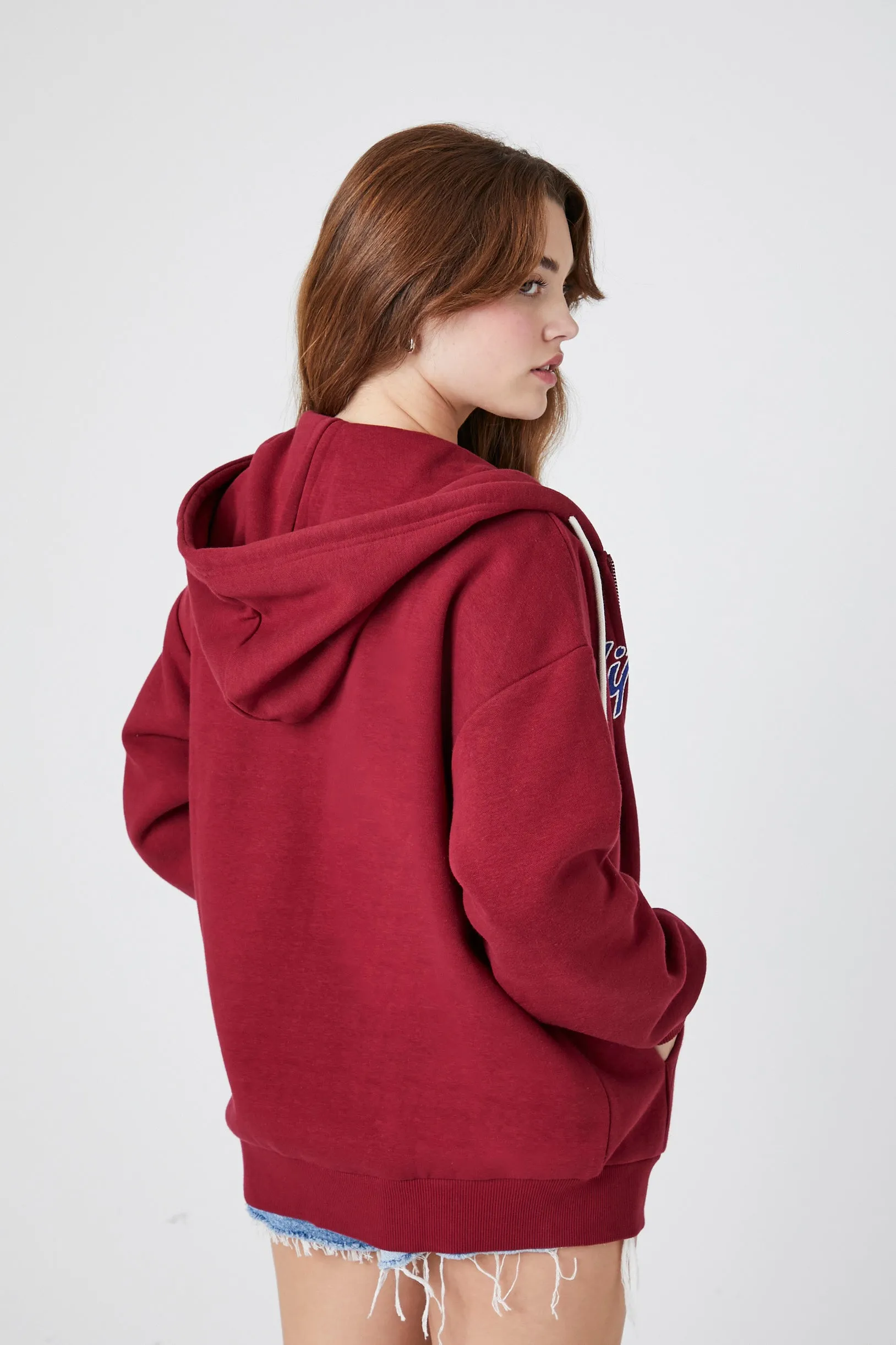 California Graphic Zip-Up Hoodie