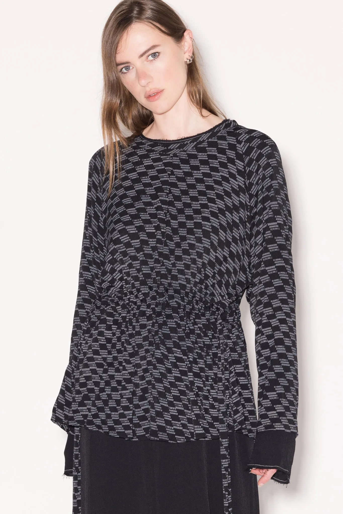 Chaos Sweater | Black Grey Code