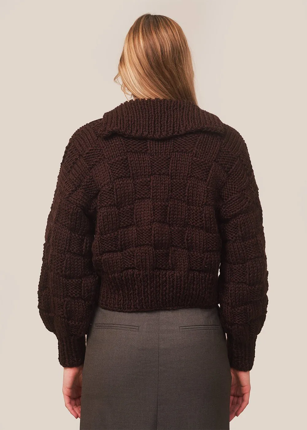 Chocolate Ziggy Cardigan