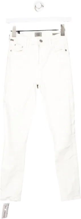 Citizens of Humanity White Skinny Denim Jeans W23