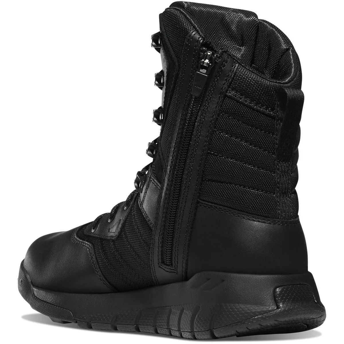 Danner Men's Instinct tactical 8" WP Side Zip Ins Work Boot- Black - 25331