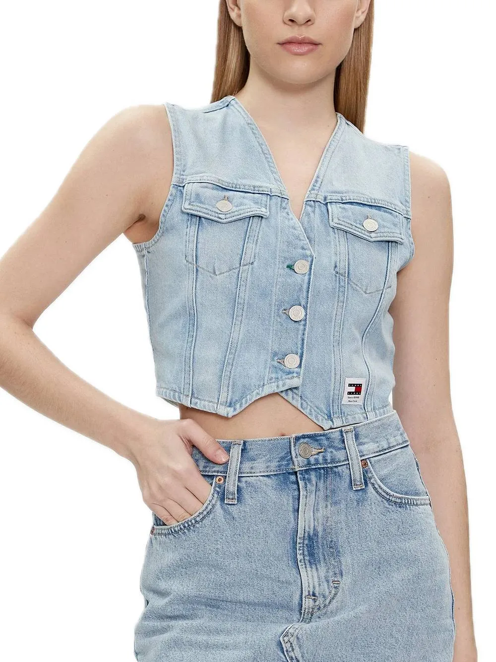 Denim Vest - Denim Light