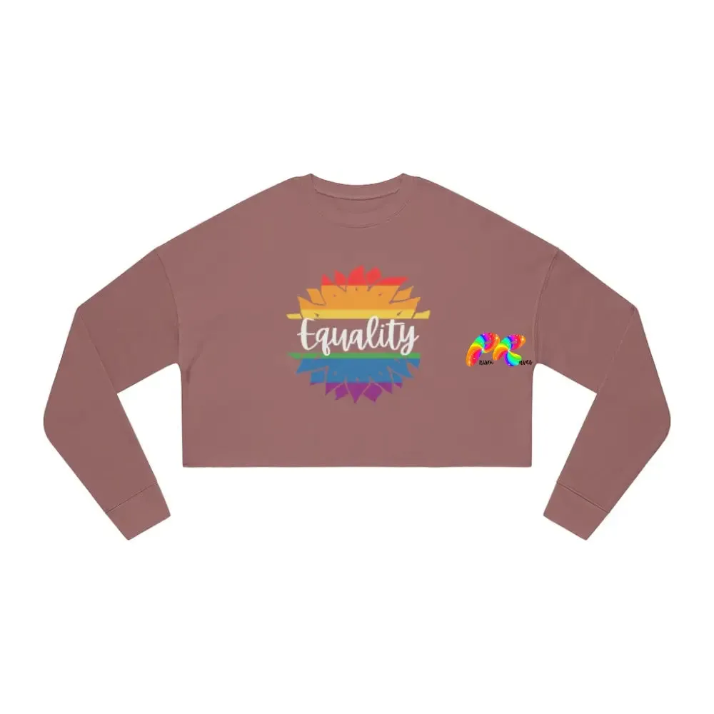 Equality Women's Cropped Sweatshirt