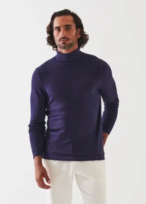 EXTRA-FINE MERINO VINTAGE WASH TURTLENECK