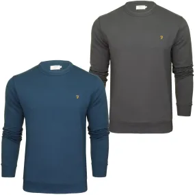 Farah Mens 'Tim' Crew Neck Sweatshirt Jumper