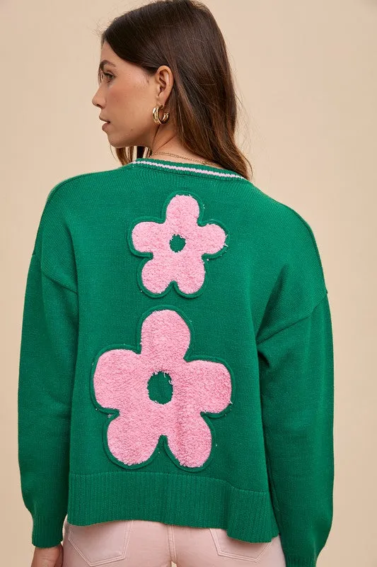 Flower Power Cardigan