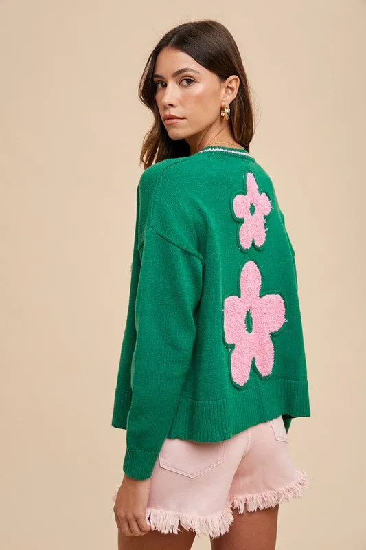 Flower Power Cardigan