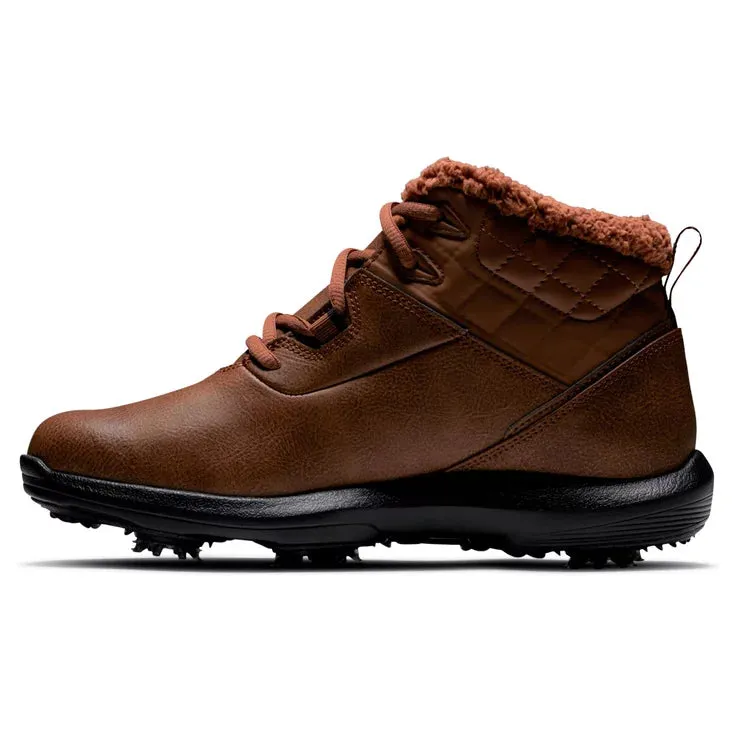 Footjoy Chaussures de golf 2023 Femme Hiver Stormwalker marron