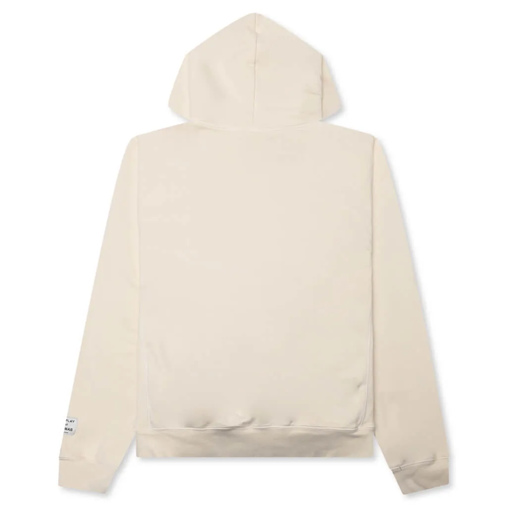 Fucked Up Logo Hoodie - White