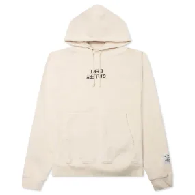 Fucked Up Logo Hoodie - White