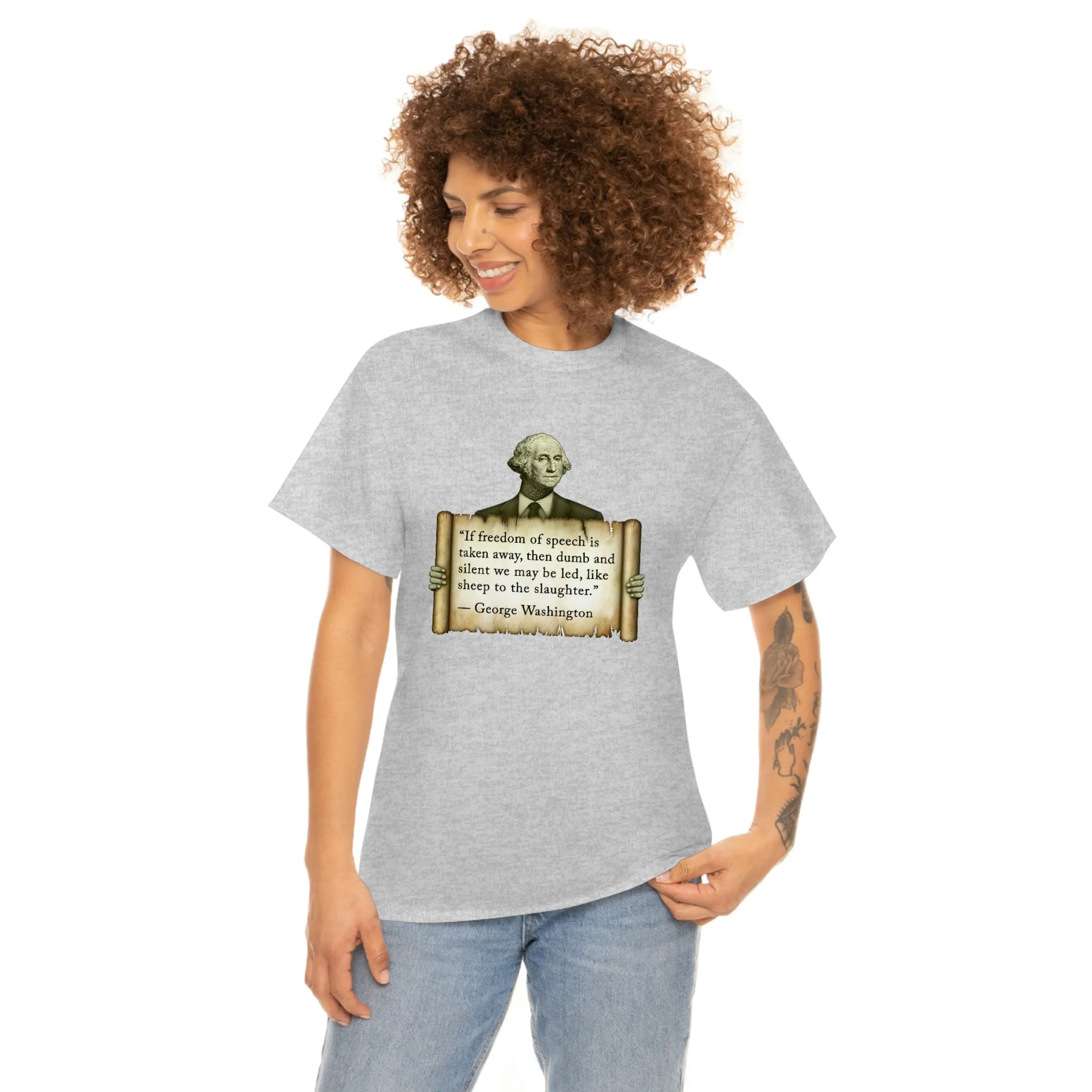 George Washington Freedom of Speech Unisex Tee