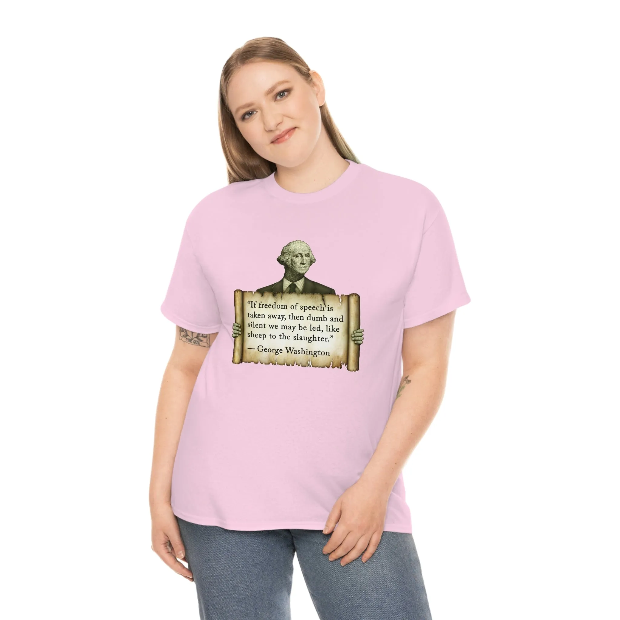 George Washington Freedom of Speech Unisex Tee