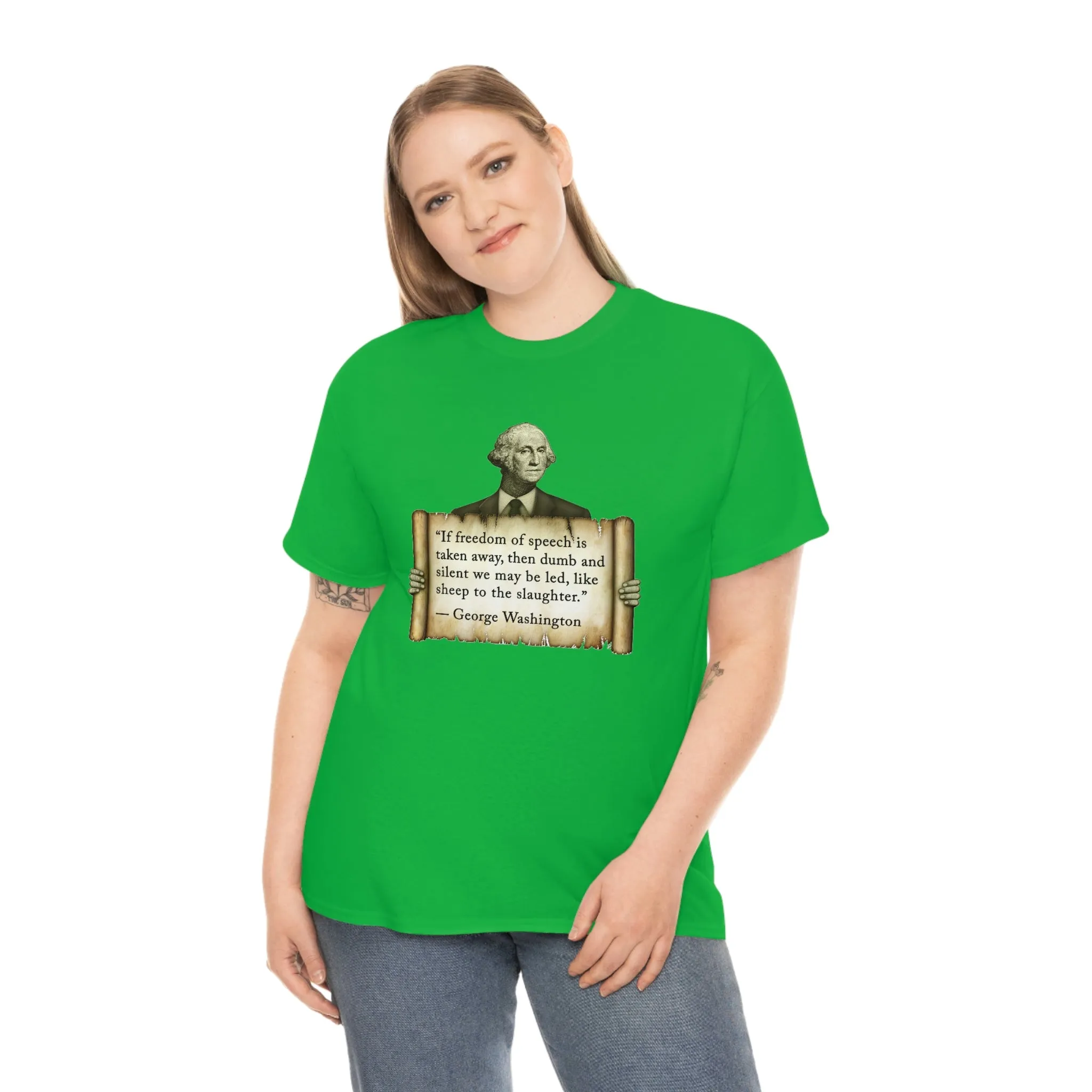 George Washington Freedom of Speech Unisex Tee