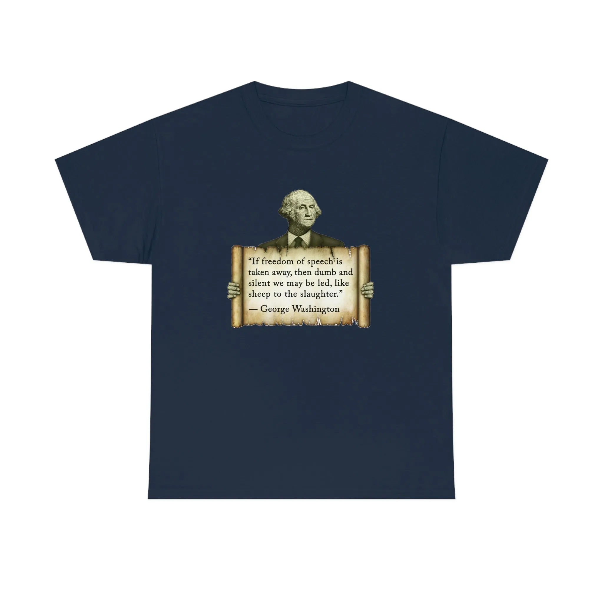 George Washington Freedom of Speech Unisex Tee