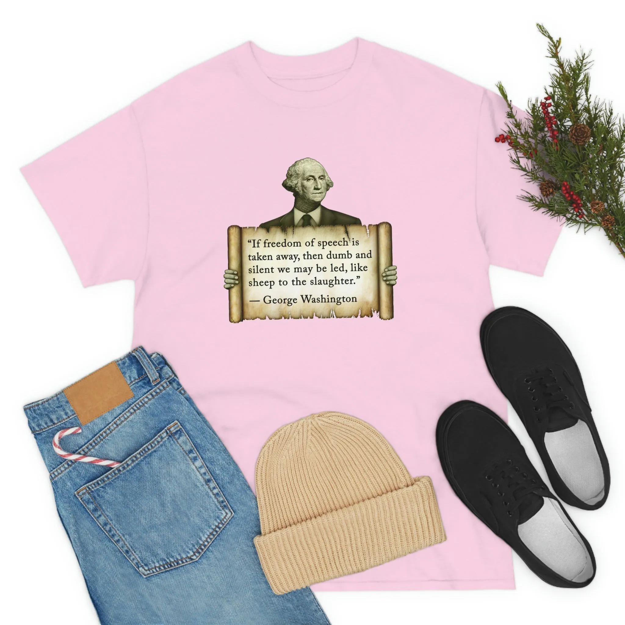 George Washington Freedom of Speech Unisex Tee