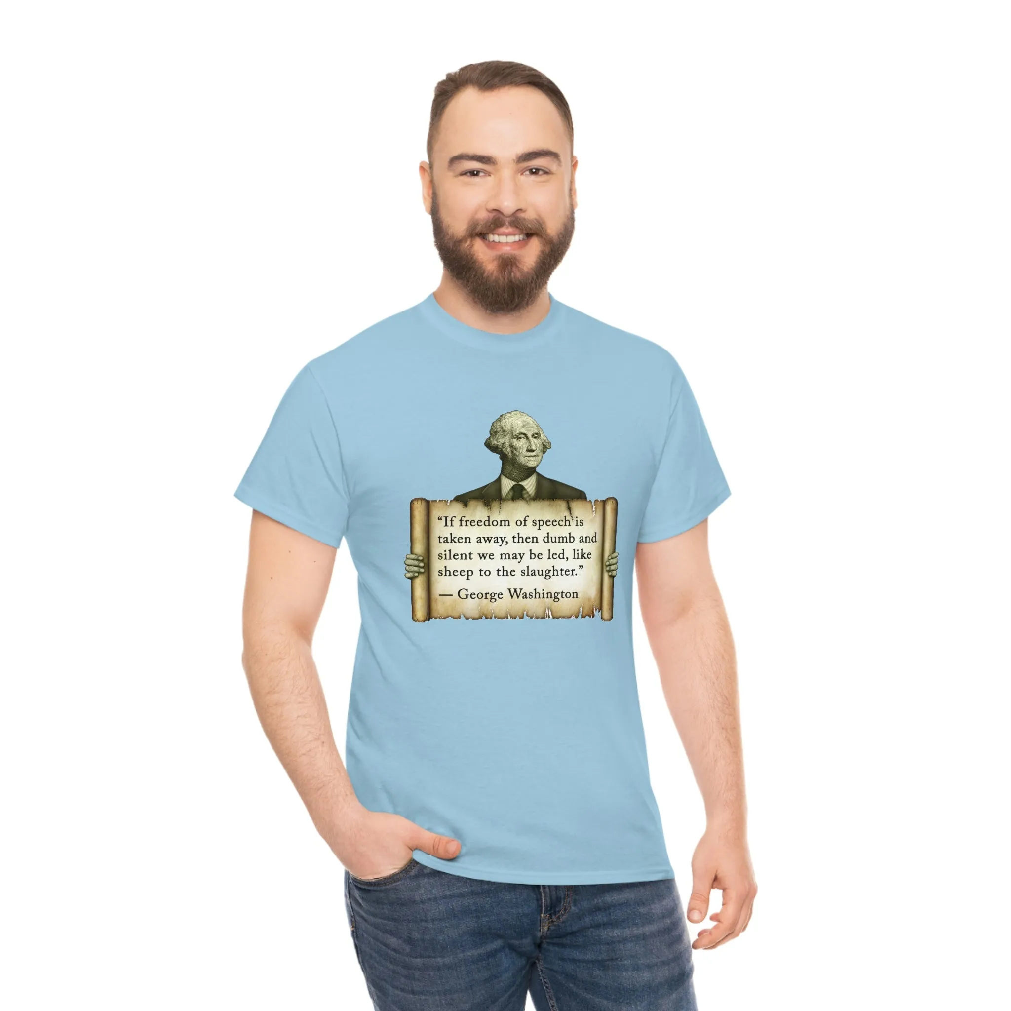 George Washington Freedom of Speech Unisex Tee