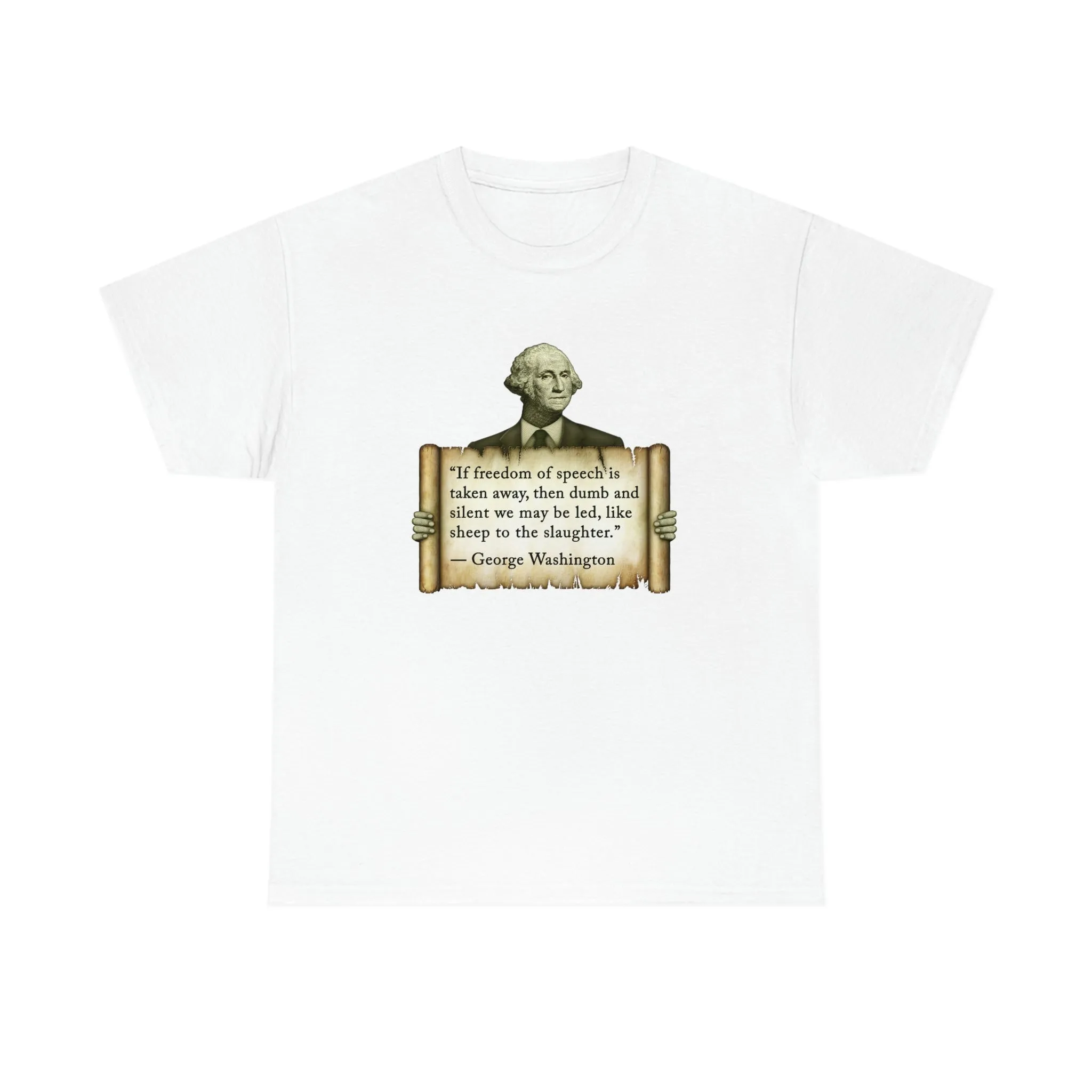 George Washington Freedom of Speech Unisex Tee