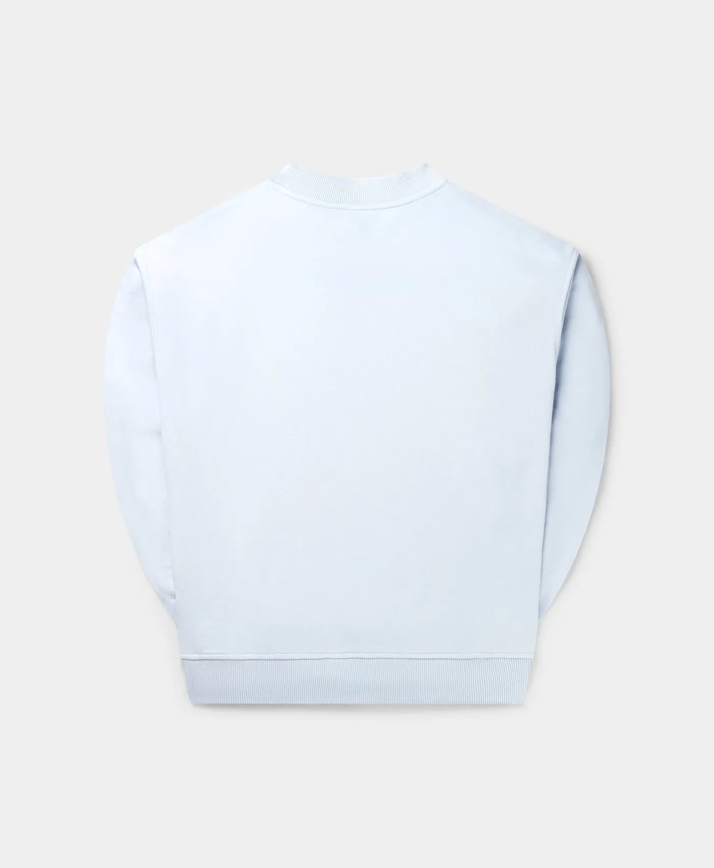 Halogen Blue Diverse Logo Boxy Sweater