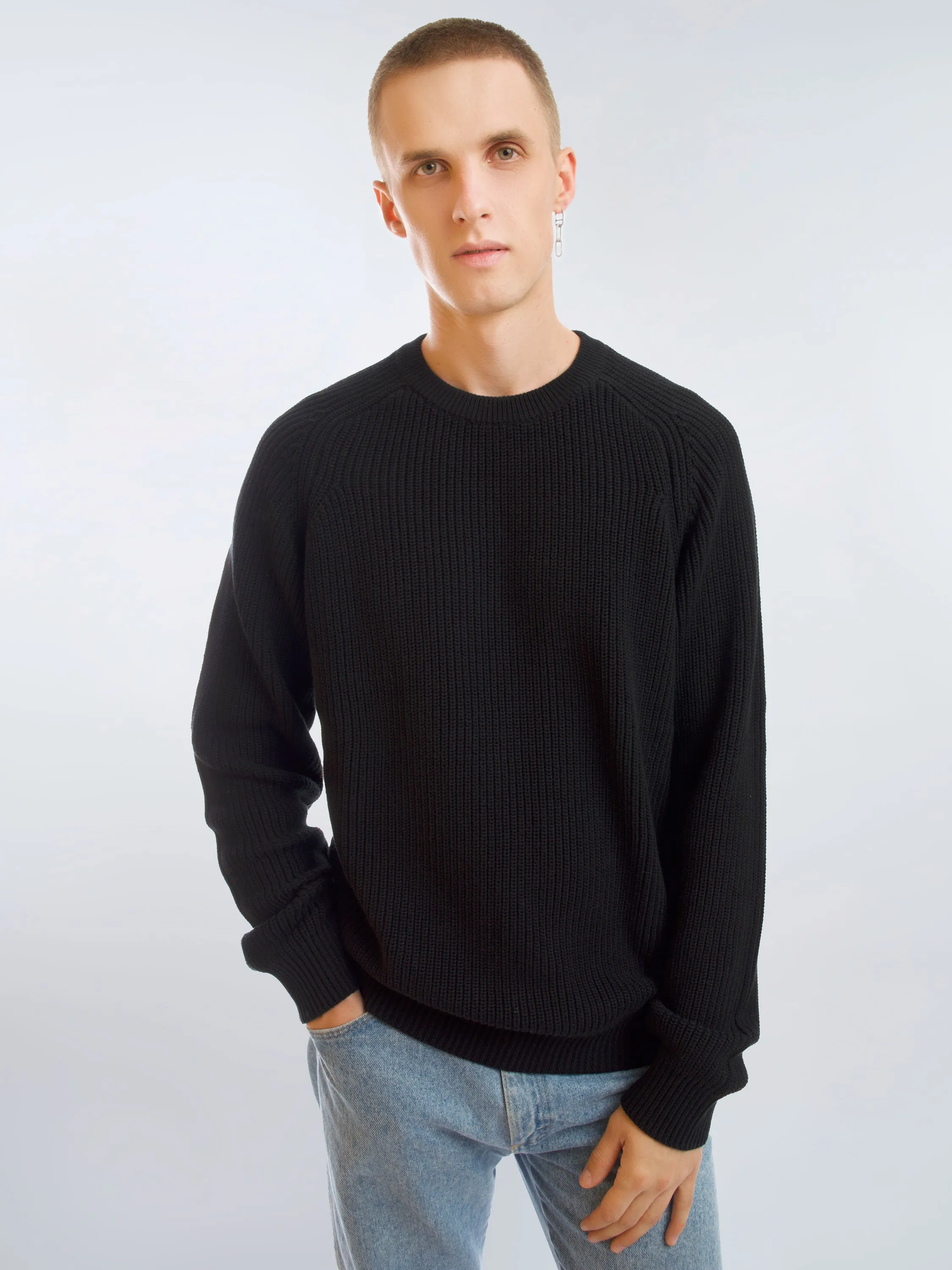 Heavy knit jumper