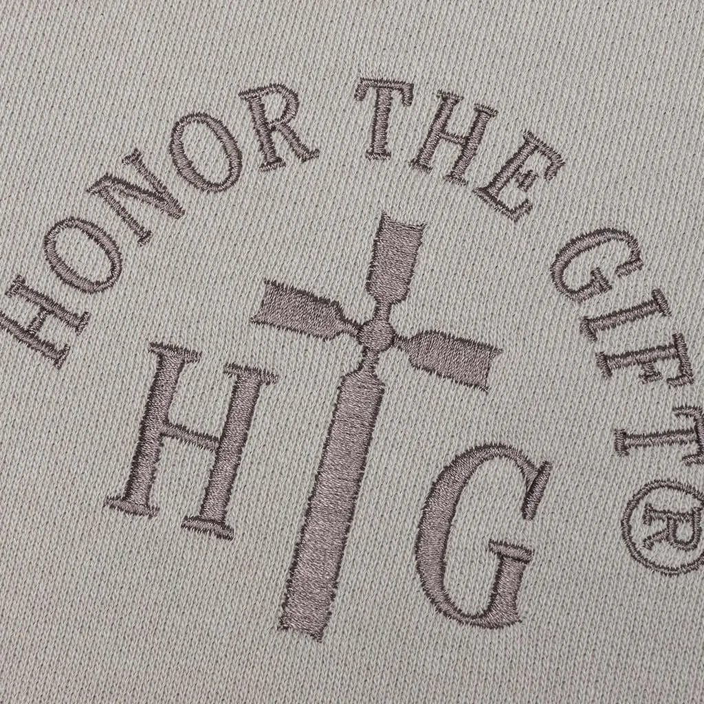 Honor The Gift Prep School Henley Sweater - Grey