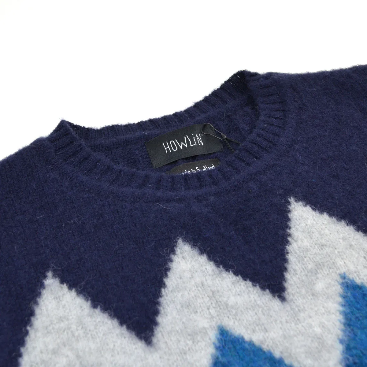 Howlin' - Wild Safari Wool Sweater - Navy