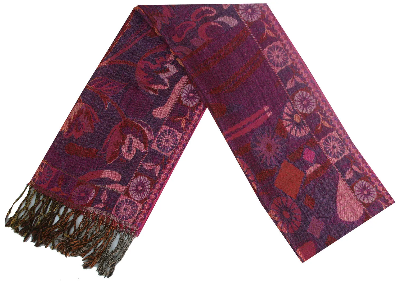 Indian Wool Jamawar Neck Mens Scarf Gift India Clothes