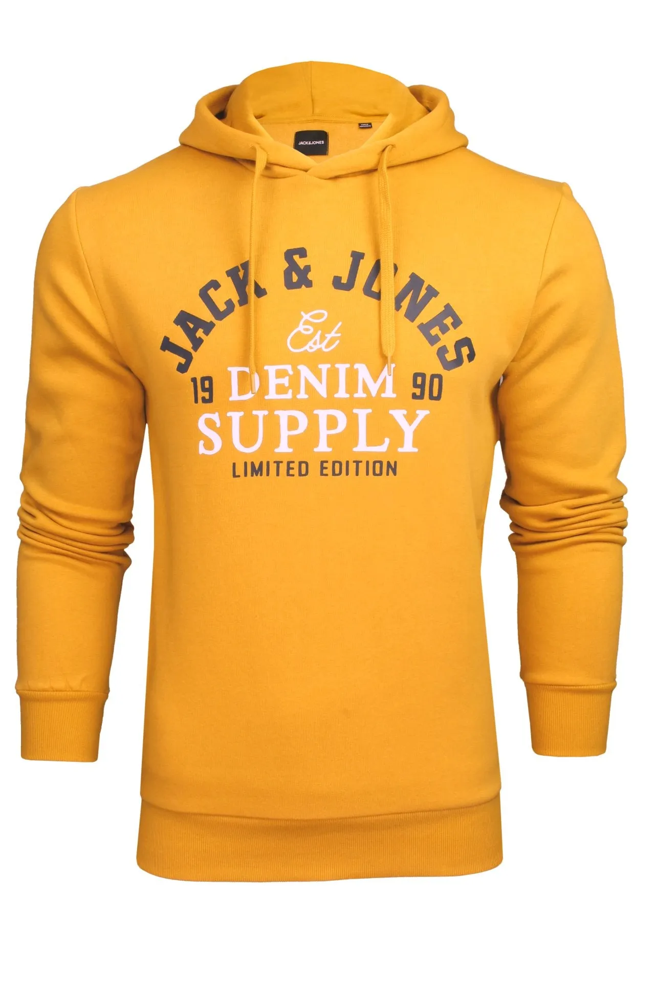 Jack & Jones Mens 'JJ Elogo' Overhead Hoodie