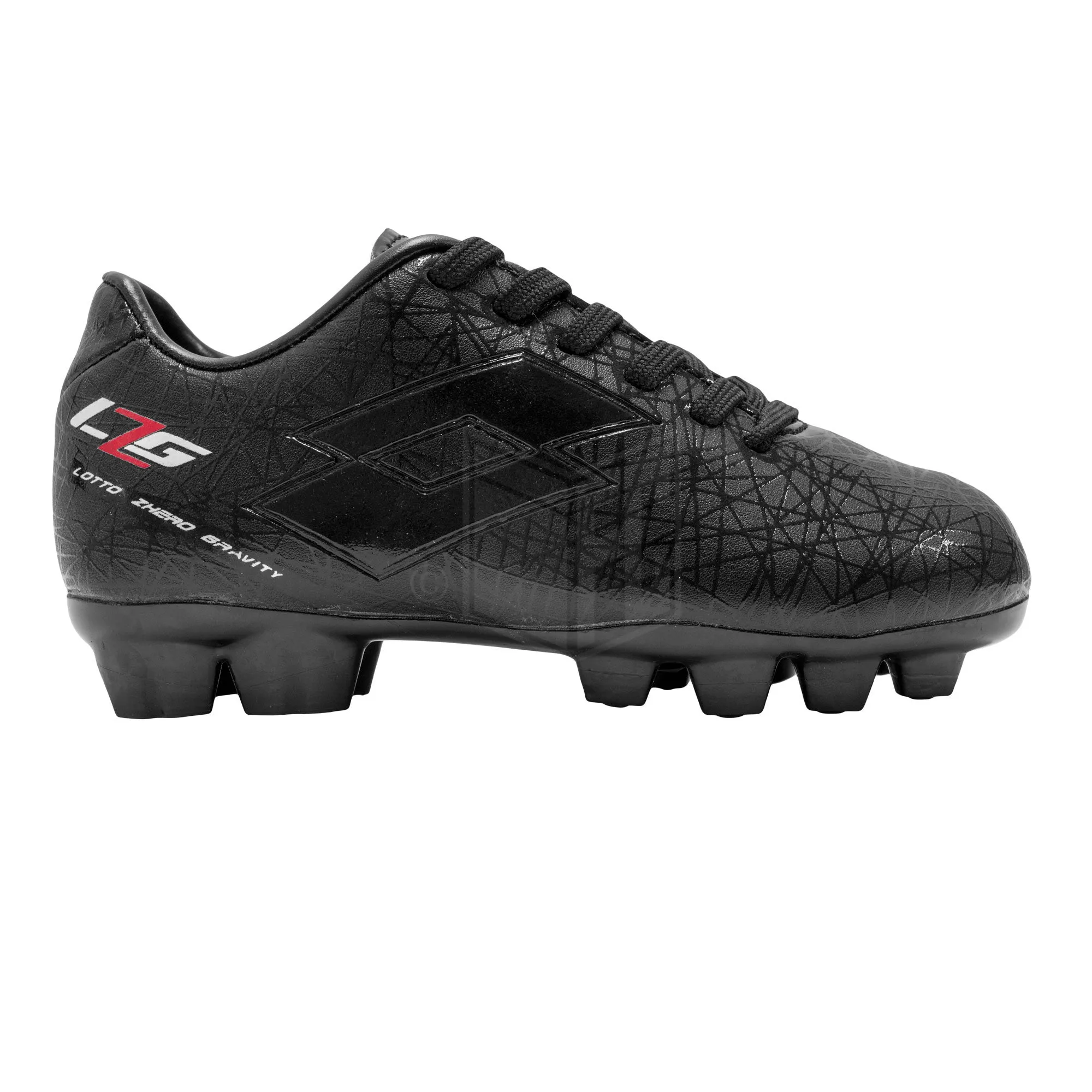 Lotto LZG VIII 700 JR FG Football Boots (BLK)