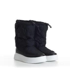 Men's Black GG Matelasse Snow Boots