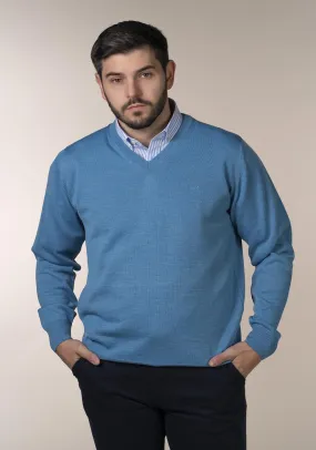 Mens V-Neck Jumper