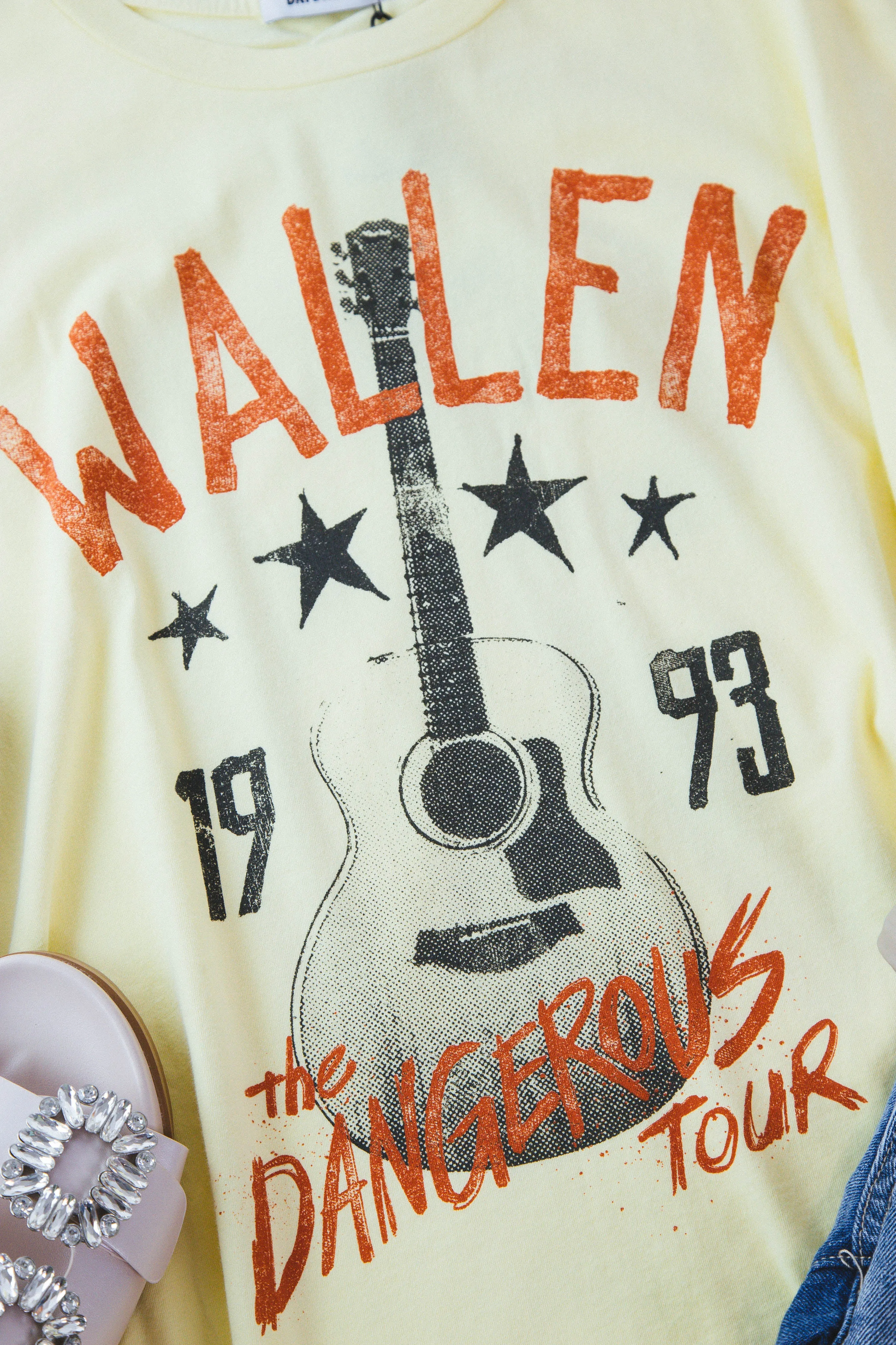 Morgan Wallen Dangerous Tour Merch Tee, Lemon | Daydreamer