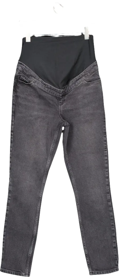 New Look Grey Denim Straight Leg Jean UK 8