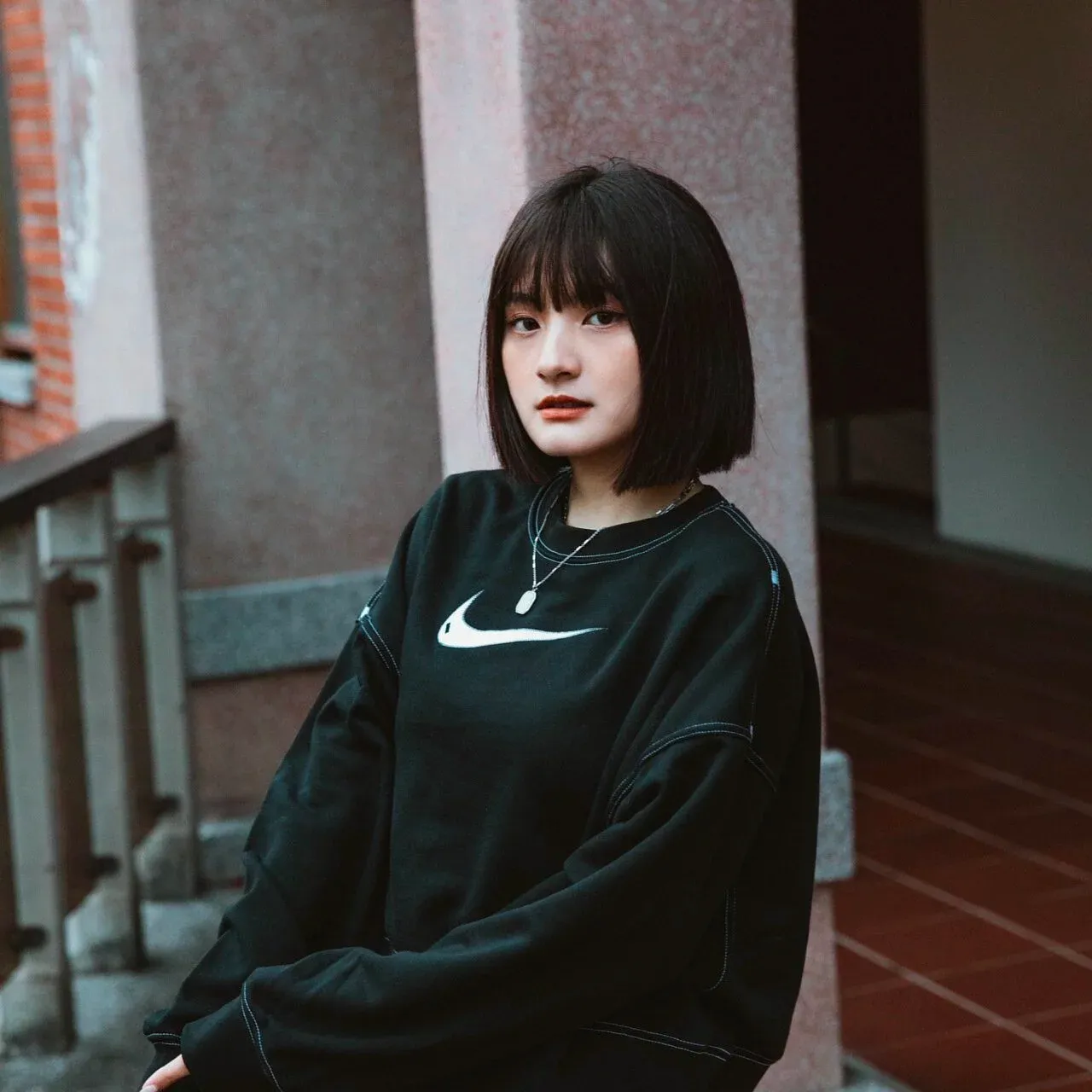 Nike NSW Swoosh Oversized Sweater (Women's) [DO7212]