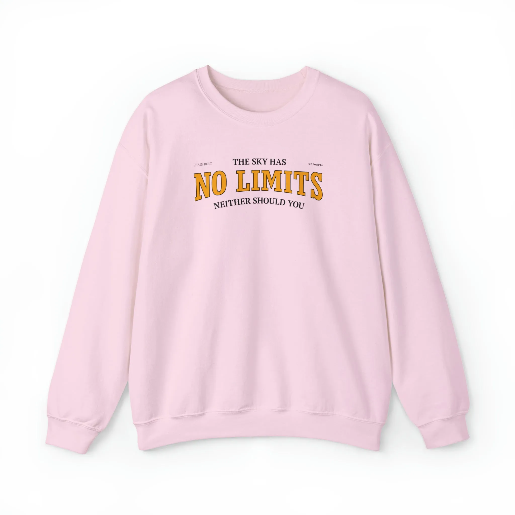 No Limits - Relaxed Fit Crewneck Sweatshirt