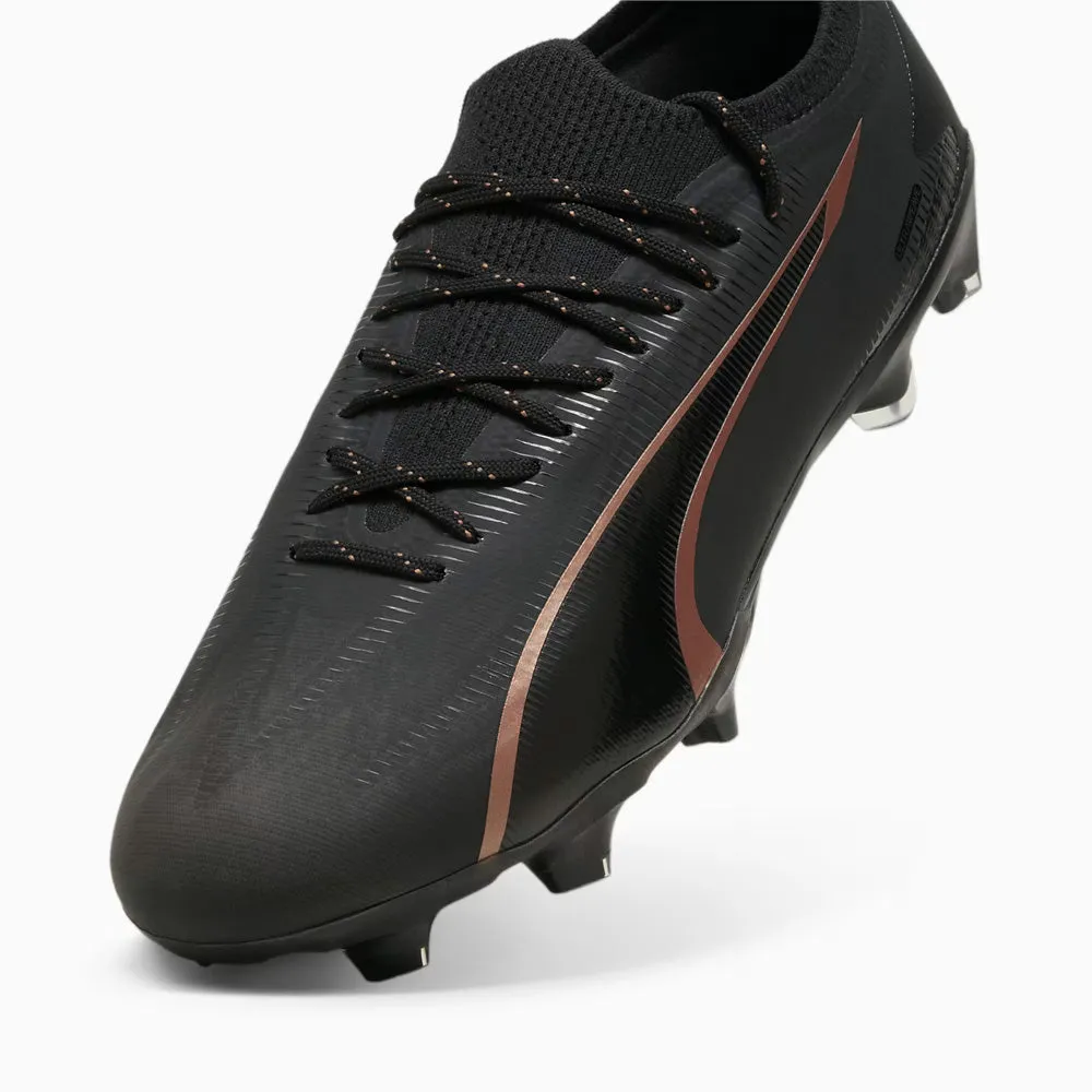 Puma Ultra Ultimate FG/AG Football Boots (Black/Copper Rose)