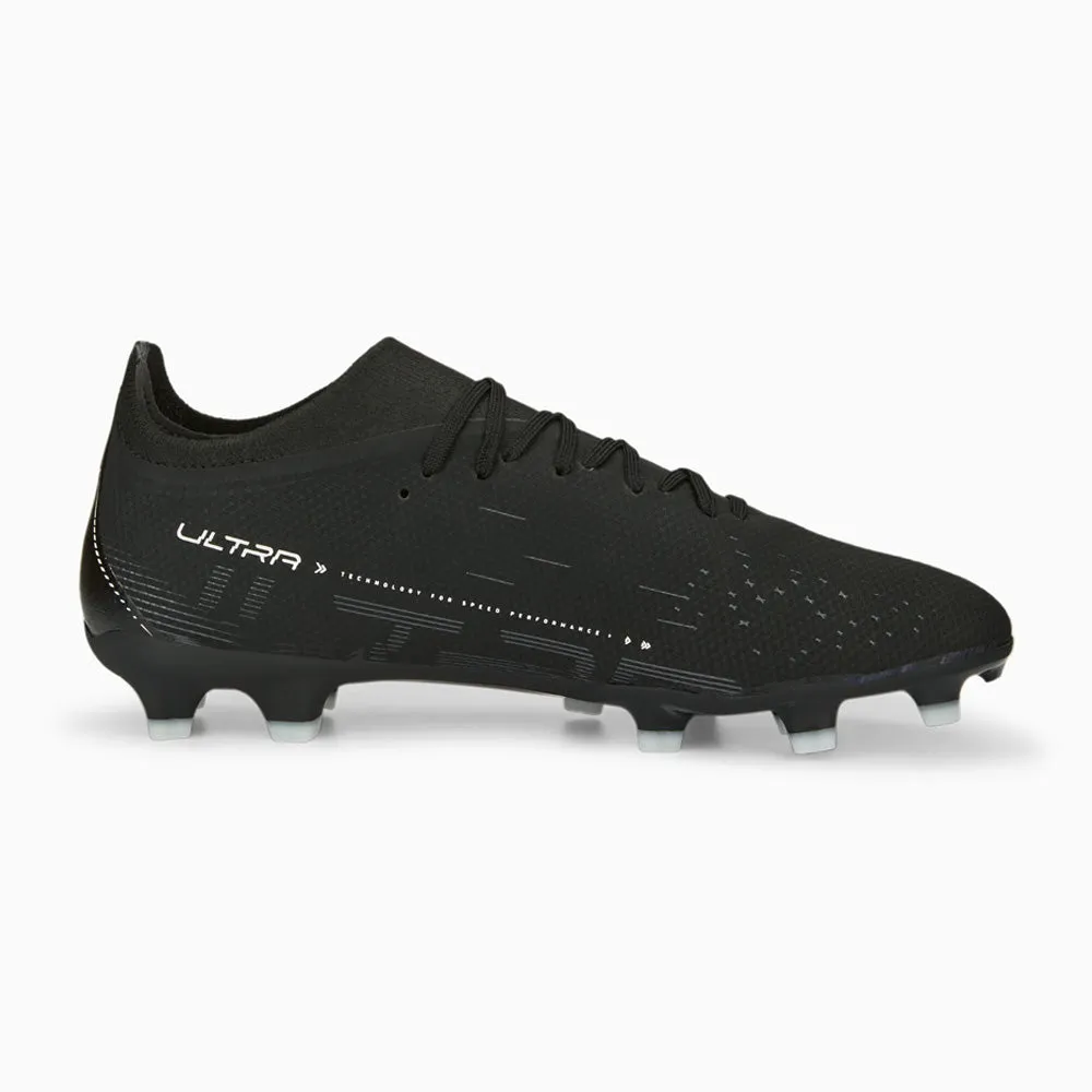 Puma Ultra Ultimate FG/AG Football Boots (Black/White)